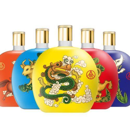 五粮液干一杯十二生肖纪念酒2017年出厂52度浓香型白酒330ml12瓶装带