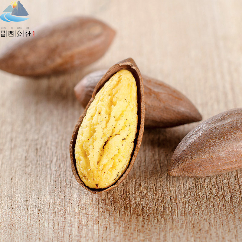 【香榧】昌西公社手工炒制净重208克2022新品香榧子