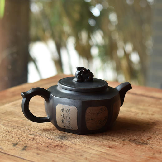 建水紫陶  尚东壶 商品图6