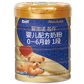 Maeil每日爱思诺金典名作韩国进0-6月婴儿配方奶粉1段800g罐装【每日乳业】