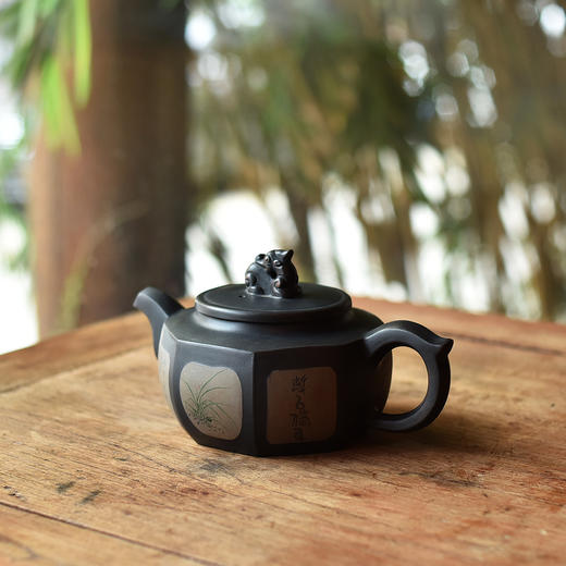 建水紫陶  尚东壶 商品图5