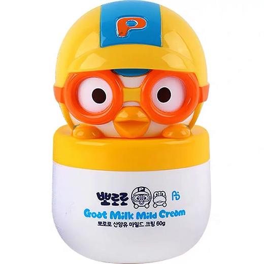 【海关保税直发】韩国Pororo啵乐乐山羊奶儿童面霜-宝露露-润肤保湿补水60g 商品图2