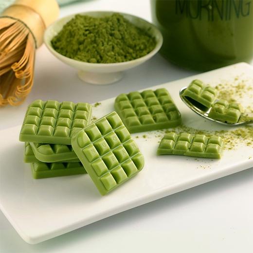 【诺梵】牛奶味/抹茶/草莓巧克力薄片 110g/盒*3产地直发  商品图3