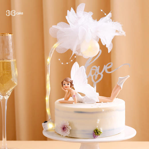 【社群专享】梦幻天使·鲜果戚风蛋糕，可选1.5磅 商品图0