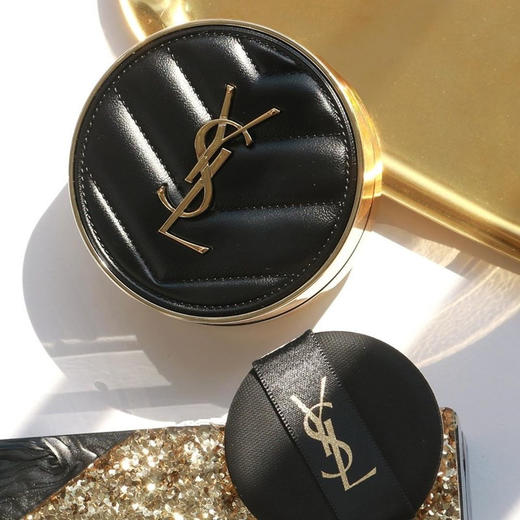 现货▲YSL圣罗兰全新皮革气垫 保湿轻薄服帖持久不卡粉不脱妆  B10# B20# 商品图1