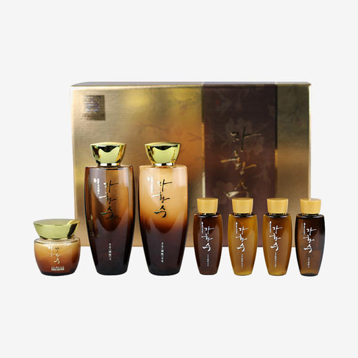 韩国三星 慈慌秀7件套 套盒(水150ml+赠30ml+乳150ml+赠30ml+面霜50ml+精华30ml+眼霜30ml) 商品图10