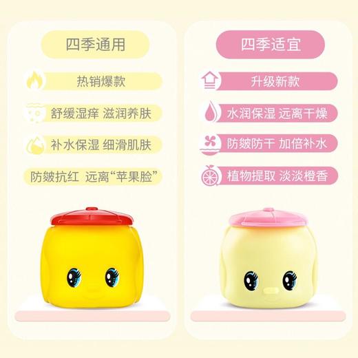【海关保税直发】日本福而可fueki小黄鸭马油儿童面霜/保湿滋润50g-会员5折 商品图3