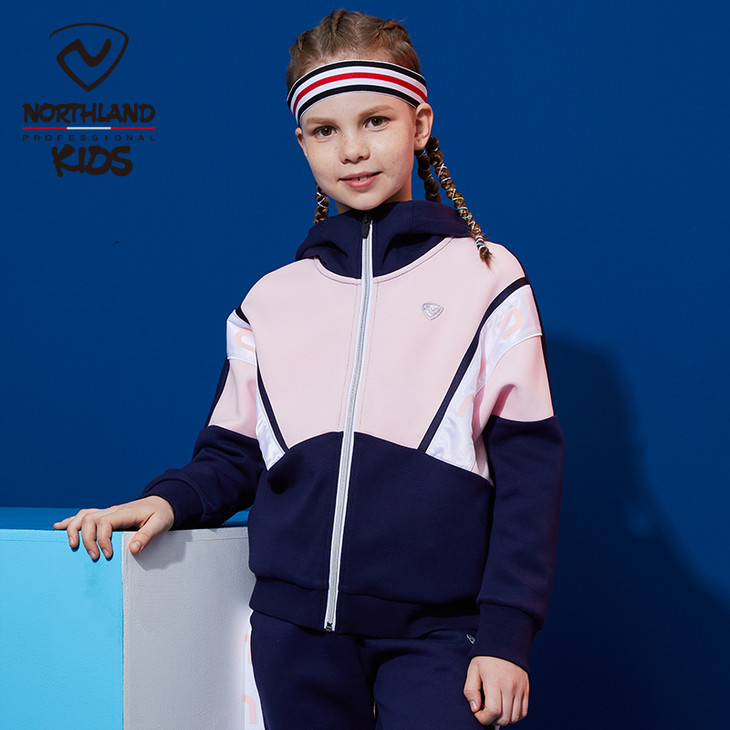 northland诺诗兰儿童ct092322中大童开衫连帽卫衣