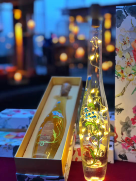 加拿大之花晚收白葡萄酒375mL 送精美礼盒