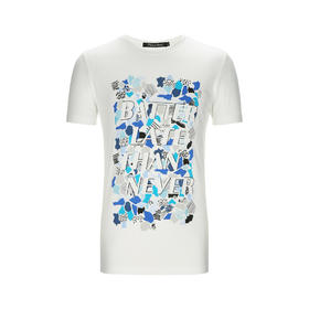 Marco Azzali 白色圆领T恤 T5084300