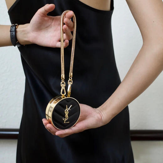 法国 YSL圣罗兰 黑皮革全新自然清透气垫 SPF33/PA++ 商品图9