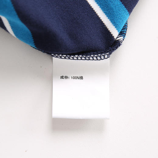 YvesFigarau伊夫·费嘉罗秋冬100%棉男士条纹舒适商务职场休闲长袖T恤880916 商品图8