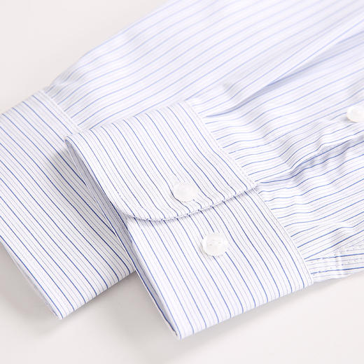 YvesFigarau伊夫·费嘉罗秋冬100%棉商务休闲简约舒适透气长袖衬衫880321 商品图8