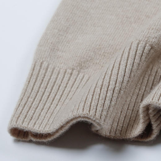 METTE羊绒世家2020秋冬新品男士100%山羊绒衫时尚V领保暖针织衫 商品图7