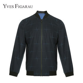 YvesFigarau伊夫·费嘉罗秋冬宽松舒适保暖商务职场翻领茄克881902
