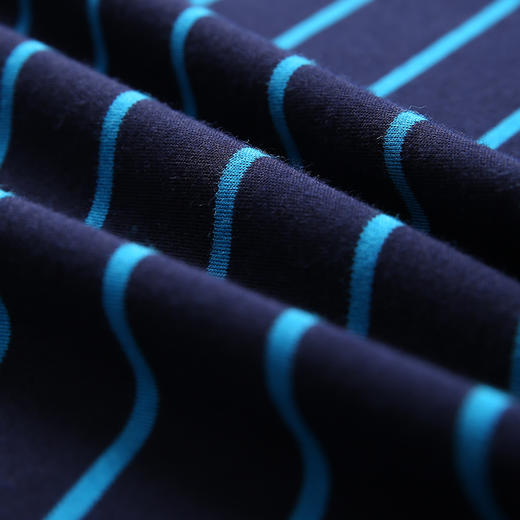 YvesFigarau伊夫·费嘉罗秋冬男士条纹舒适保暖商务职场休闲长袖T恤880919 商品图6