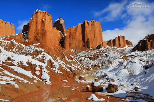 南疆塔里木秋色、金色胡杨林、帕米尔高原风光、木吉火山、沙漠公路、水上胡杨11天摄影团 商品图6