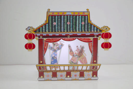 小皮影·大月亮  原创中国传统节日绘本+非物质文化遗产皮影戏材料+旋转月宫材料 商品图5