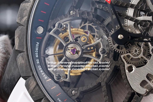 BBR再度挑战制表极限，全新罗杰杜彼碳纤维材质陀飞轮腕表面世了！EXCALIBUR（王者系列）型号DBEX0577； 商品图4