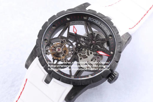 BBR再度挑战制表极限，全新罗杰杜彼碳纤维材质陀飞轮腕表面世了！EXCALIBUR（王者系列）型号DBEX0577； 商品图5