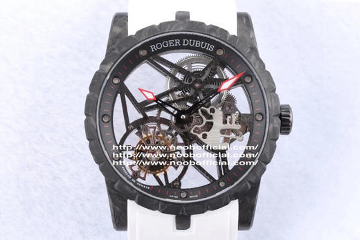 BBR再度挑战制表极限，全新罗杰杜彼碳纤维材质陀飞轮腕表面世了！EXCALIBUR（王者系列）型号DBEX0577； 商品图7