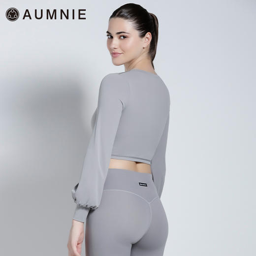 灯笼袖短上衣 Puff Sleeve Cropped Top  裸感系列 商品图2