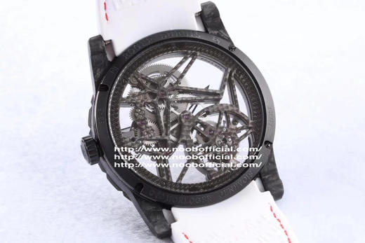 BBR再度挑战制表极限，全新罗杰杜彼碳纤维材质陀飞轮腕表面世了！EXCALIBUR（王者系列）型号DBEX0577； 商品图12