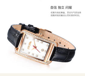 芙丽芙丽/Folli Follie 时尚黑色方形手表