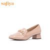 商场同款 | Safiya/索菲娅春季节方头粗跟一脚蹬女单鞋乐福鞋SF01111036 商品缩略图2