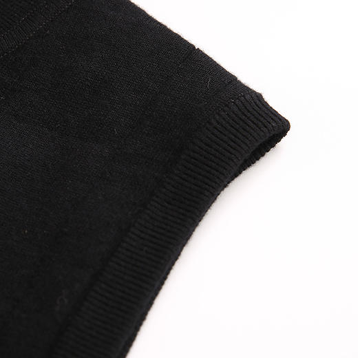 YvesFigarau伊夫·费嘉罗秋冬100%绵羊毛拉链舒适保暖舒适毛背心外套881108 商品图3