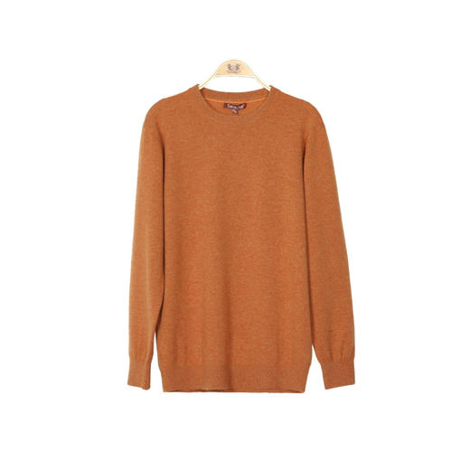 METTE羊绒世家男100%山羊绒衫2020秋冬新品圆领内搭保暖针织毛衣 商品图8