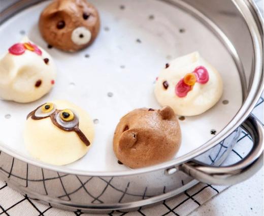 25cm/32cm 馒头纸 笼屉纸 50张 蒸包子纸 垫笼屉防粘笼布包底纸 油纸 50张 商品图0