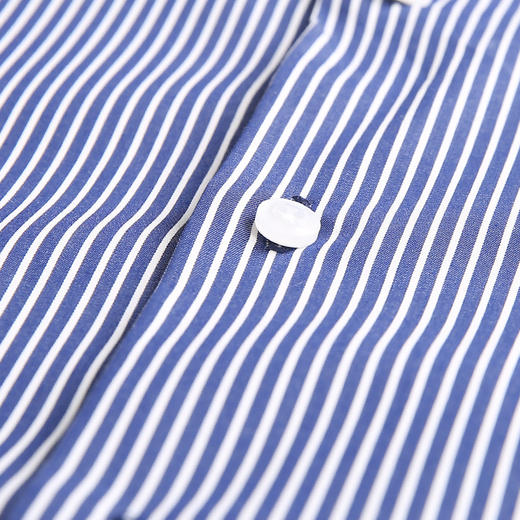 YvesFigarau伊夫·费嘉罗秋冬100%棉商务休闲条纹舒适透气长袖衬衫880323 商品图3