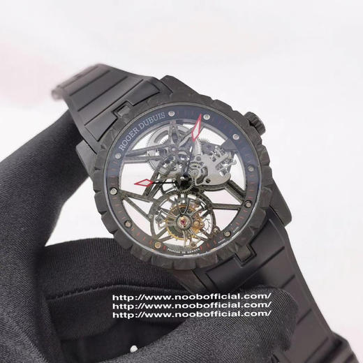BBR再度挑战制表极限，全新罗杰杜彼碳纤维材质陀飞轮腕表面世了！EXCALIBUR（王者系列）型号DBEX0577； 商品图8