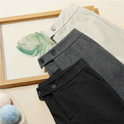 裁缝学苑AG89女士直筒阔腿裤休闲裤子纸样服装女裤样板新款裁剪图 商品图2