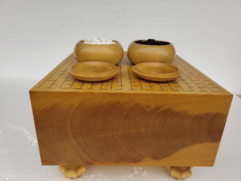 20cm本榧棋墩本榧棋罐36号砗磲棋子