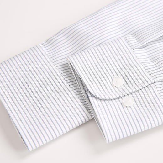 YvesFigarau伊夫·费嘉罗秋冬100%棉商务休闲简约舒适透气长袖衬衫880320 商品图6