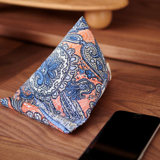 布艺手机支架ipad支架佩斯利经典花纹 商品图3