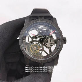 BBR再度挑战制表极限，全新罗杰杜彼碳纤维材质陀飞轮腕表面世了！EXCALIBUR（王者系列）型号DBEX0577；