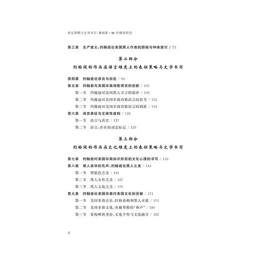 表征策略与文学书写: 詹姆斯·W.约翰逊研究/李蓓蕾/浙江大学出版社 商品图3