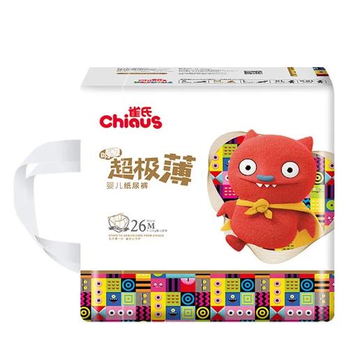 雀氏 瞬吸超级薄婴儿纸尿裤 M码6-11kg婴儿适用 26片 商品图1