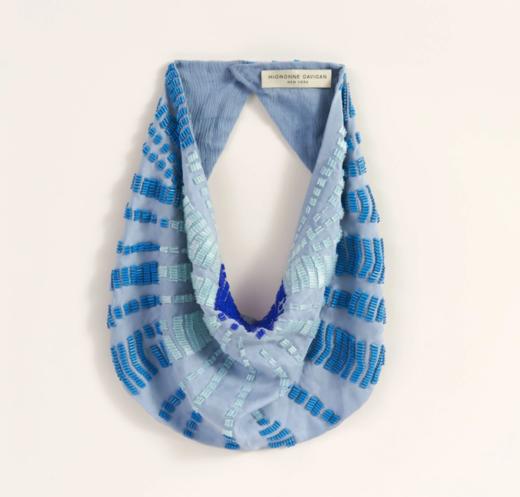 北京仓｜Mignonne Gavigan-Skylar Scarf-水蓝 方巾 ［美国设计师］ 商品图1