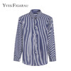 YvesFigarau伊夫·费嘉罗秋冬100%棉商务休闲条纹舒适透气长袖衬衫880323 商品缩略图0