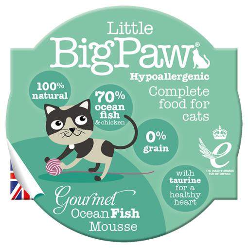 LittleBigPaw 海洋鱼猫用主食餐盒85g 商品图0