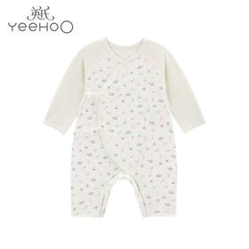 英氏正品婴儿夏竹纤维内衣宝宝哈衣 YLHAJ10005A01
