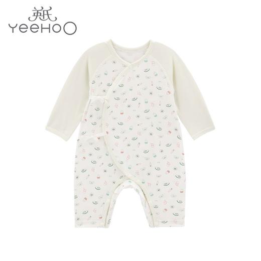 英氏正品婴儿夏竹纤维内衣宝宝哈衣 YLHAJ10005A01 商品图0