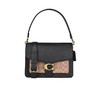 【香港直邮】COACH 蔻驰专柜款女士皮质单肩斜跨手提包卡其配黑870 商品缩略图2