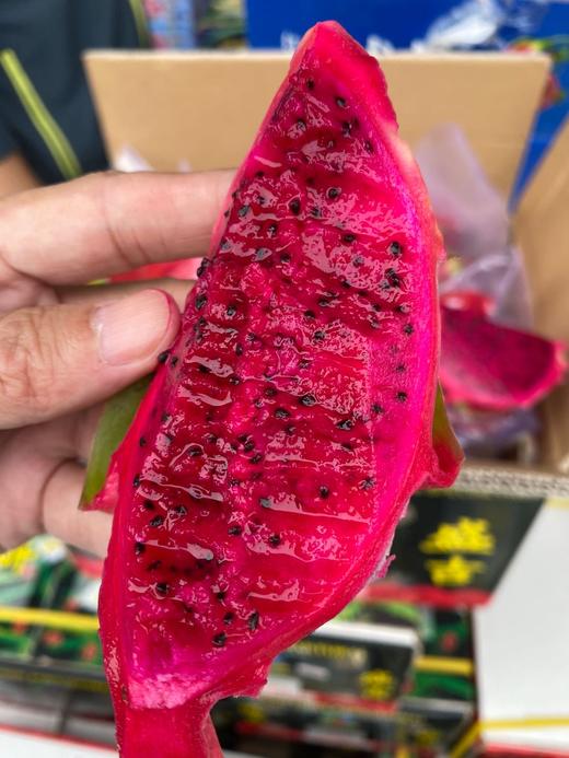 周二取货：【海南蜜宝火龙果】一个1斤左右，纯甜！多汁！肉细！抗老神器哦！ 商品图2