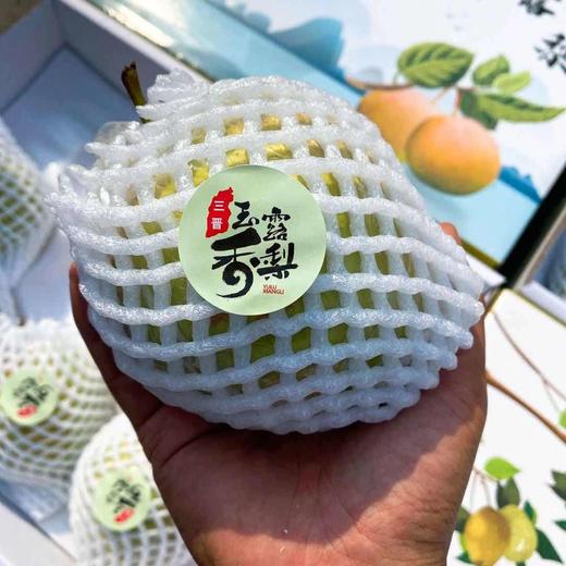 【山西隰县玉贵妃玉露香梨】约10斤/礼盒，酥脆无渣，梨香回味持久 商品图2