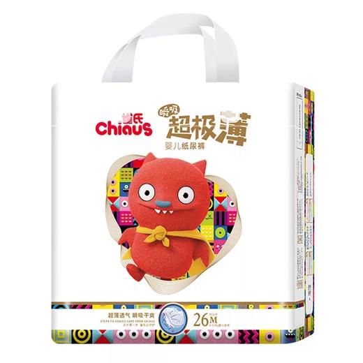 雀氏 瞬吸超级薄婴儿纸尿裤 M码6-11kg婴儿适用 26片 商品图0